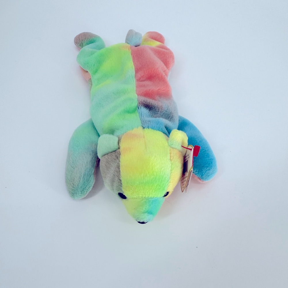 Ty Beanie Babies Sammy the bear- tag error- rare